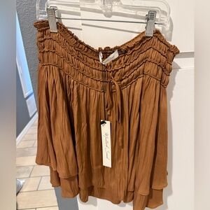 Mustard seed boho skirt